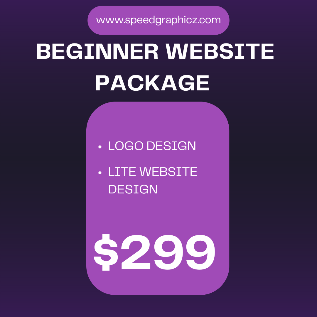 BEGINNER WEBSITE PACKAGE