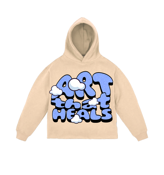 KIDS ART THAT HEALS CROP HOODIE