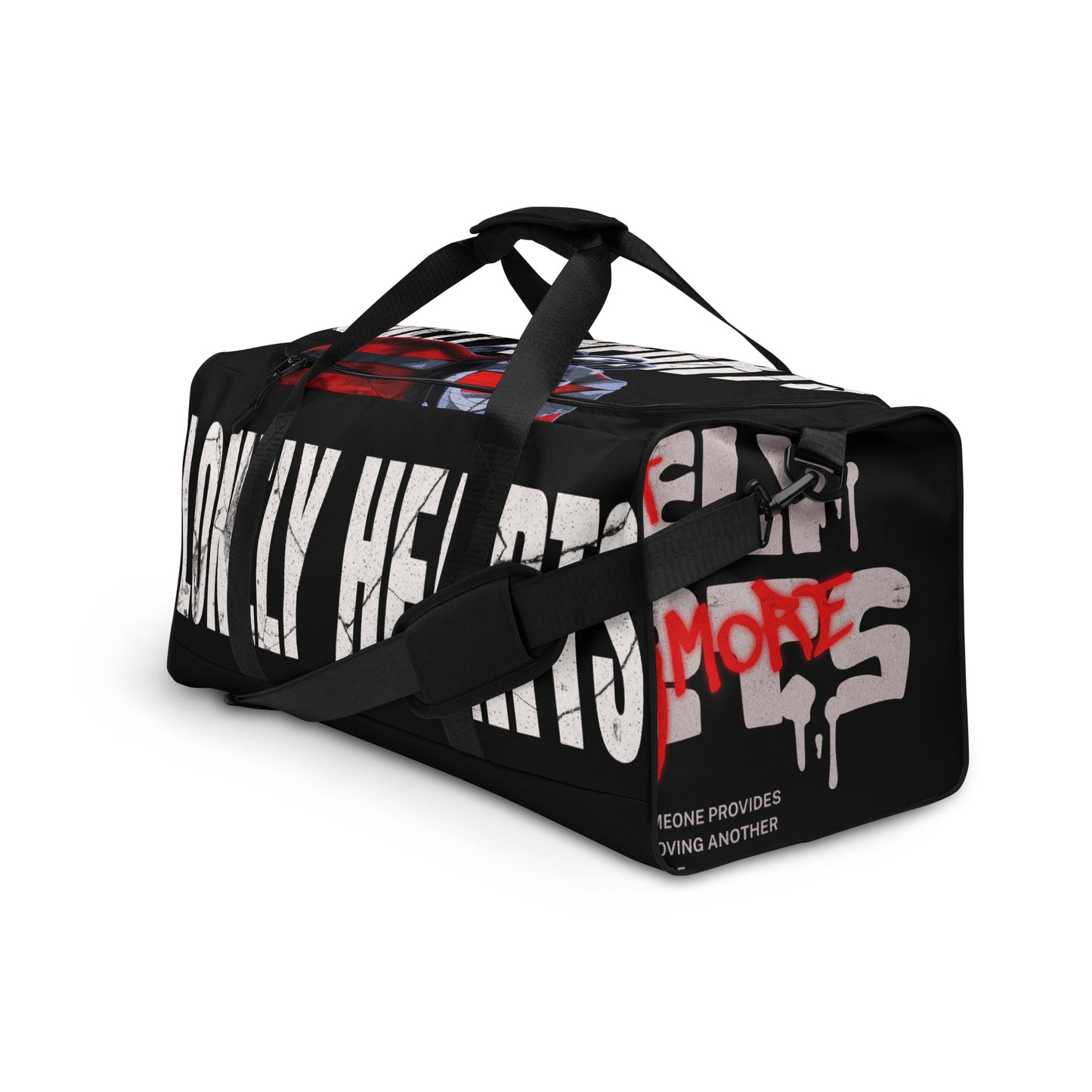 PRISONER OF LOVE DUFFLE BAG