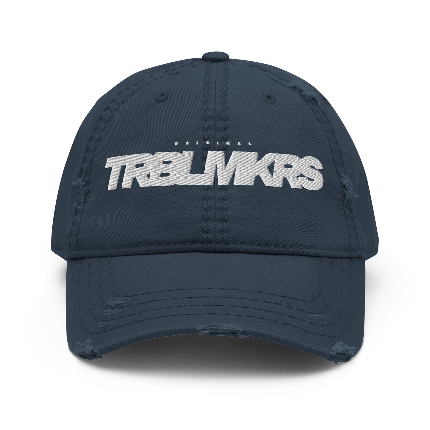 TRBL MKRS DISTRESSED DAD HAT