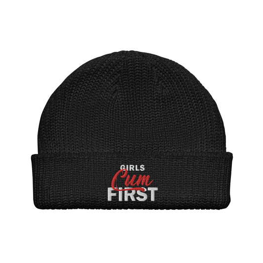 GIRLS CUM FIRST FISHERMAN BEANIE