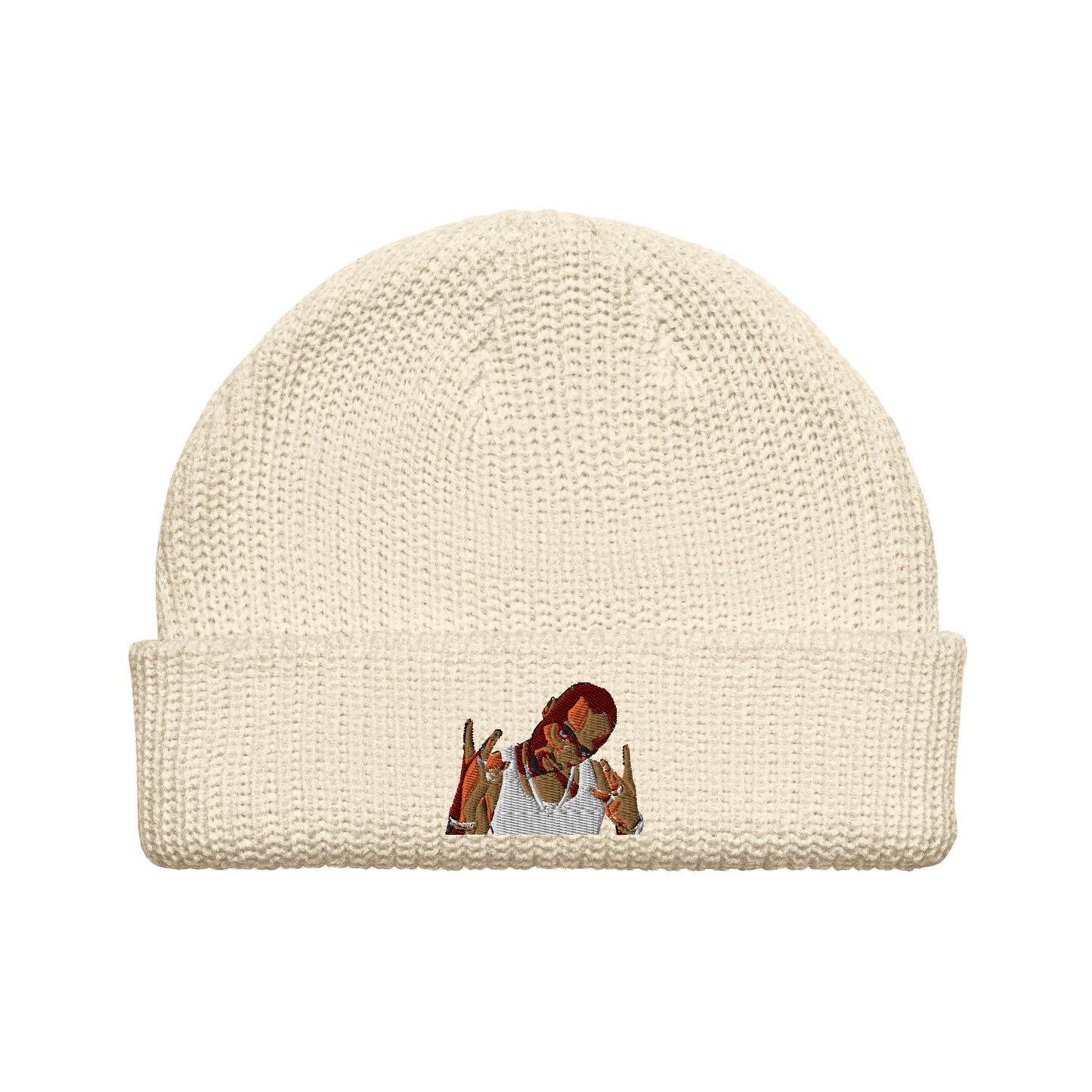 TUPAC WESTSIDE FISHERMAN BEANIE