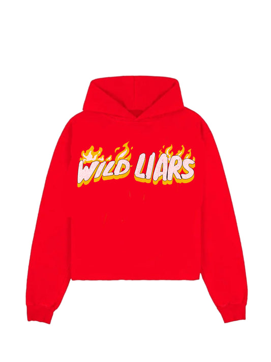 MASTER MASTER OF LIES CROP HOODIE