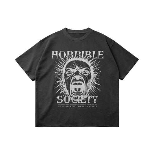 FADED HORRIBLE SOCIETY TEE