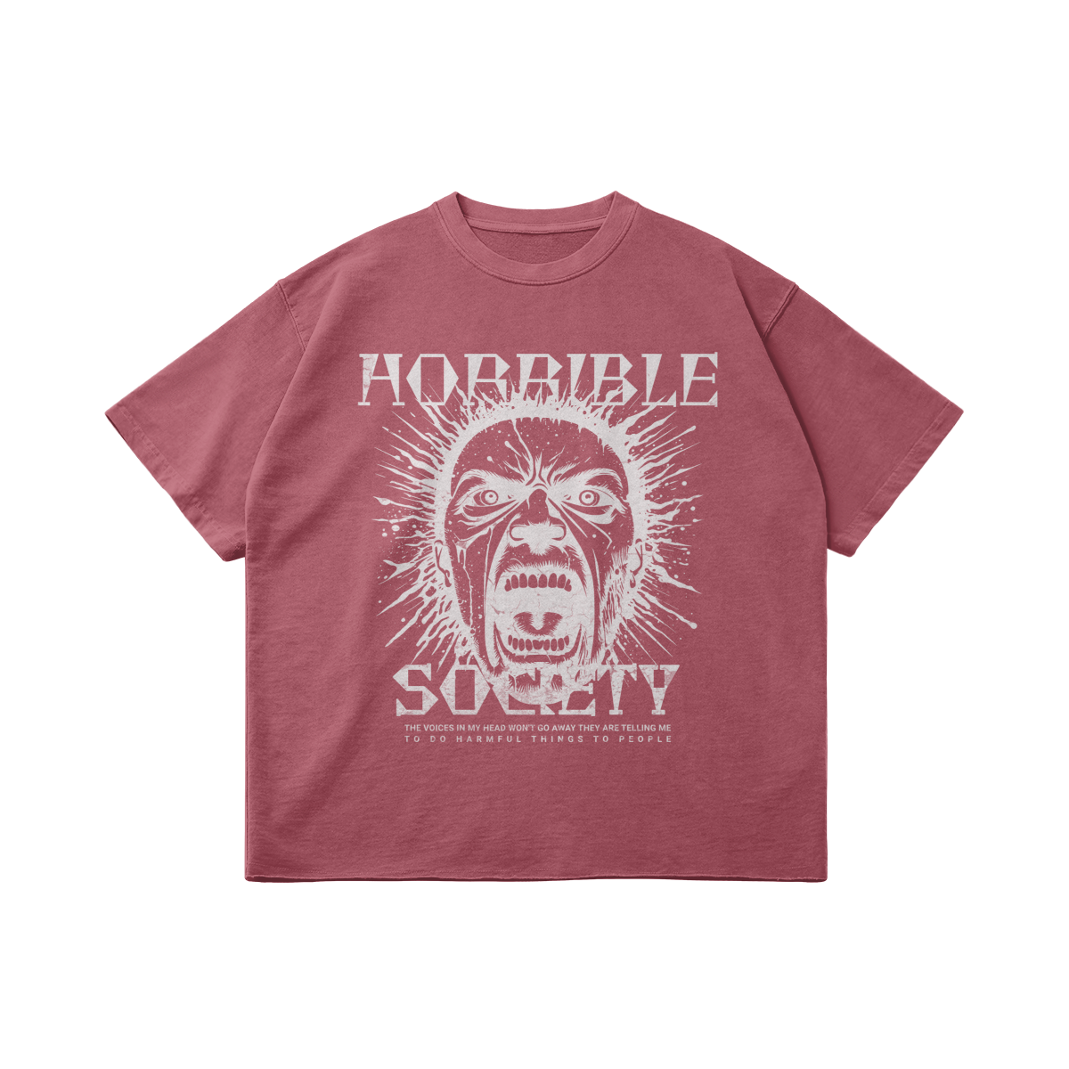 FADED HORRIBLE SOCIETY TEE