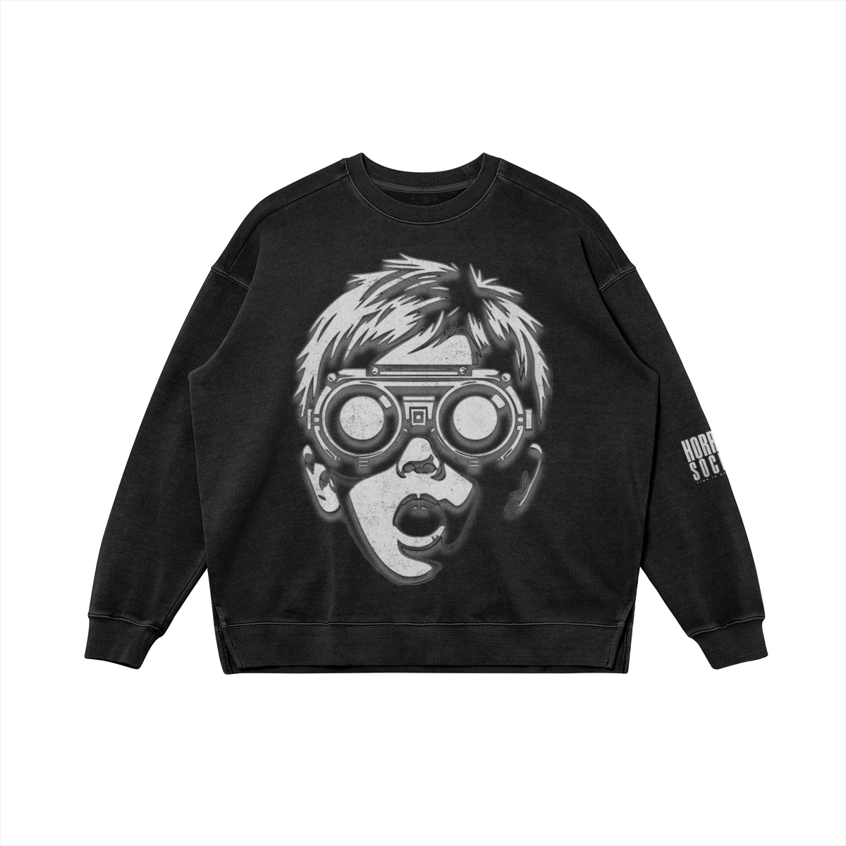 THE TERRIFIED BOY CREW NECK