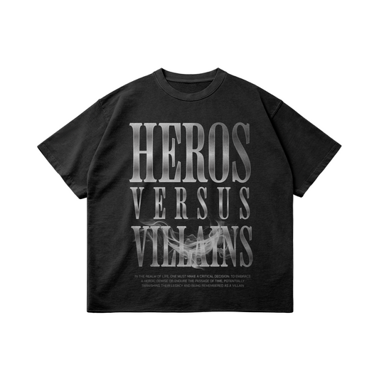 HEROS VERSUS VILLAINS TEE