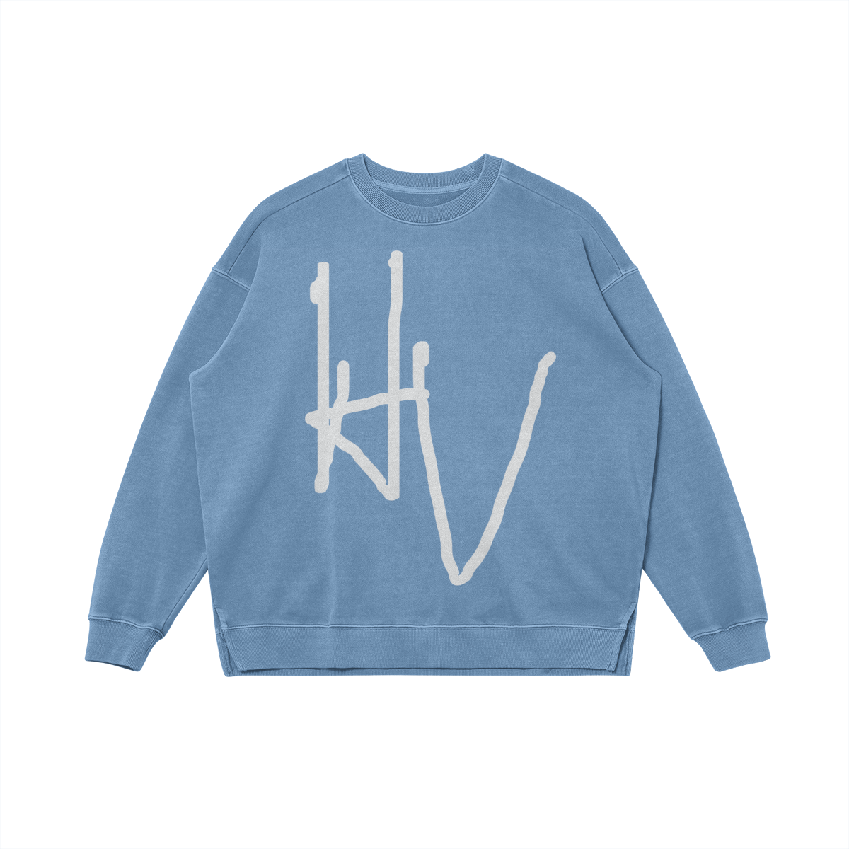 H&V OVERSIZED HEAVYWEIGHT CREW NECK