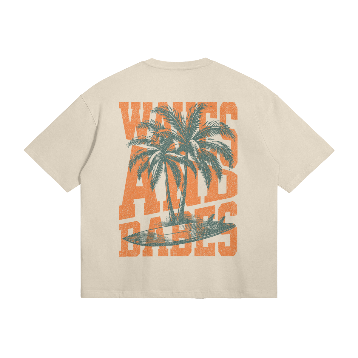 WAVES AND BABES TEE