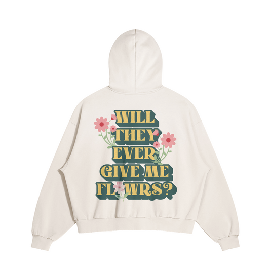 THE FLOWER DISTRESSED HOODIE