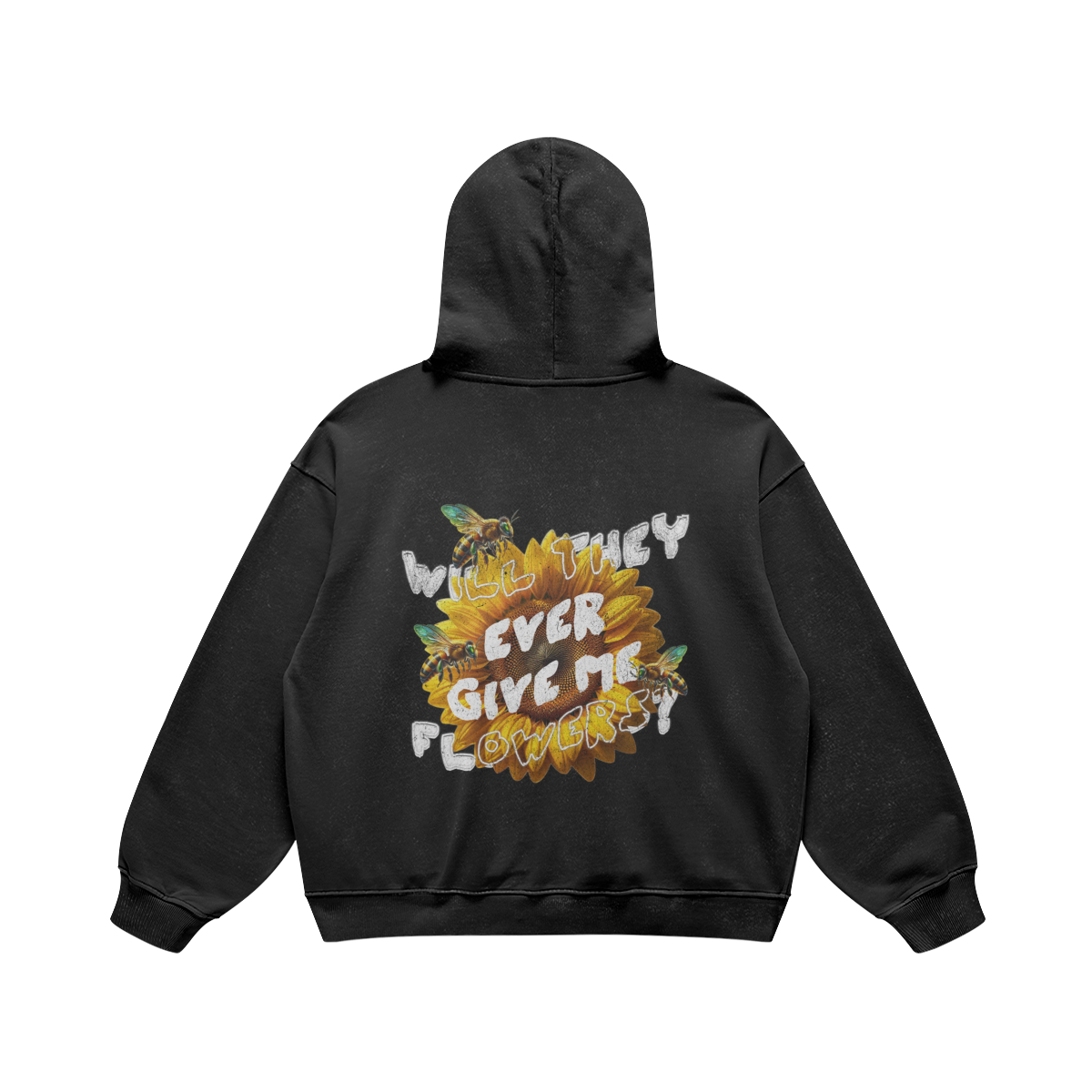 HURRY BEFORE TIME RUNS OUT OVERSIZED HOODIE