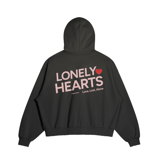 LOVE PAIN DISTRESSED HOODIE