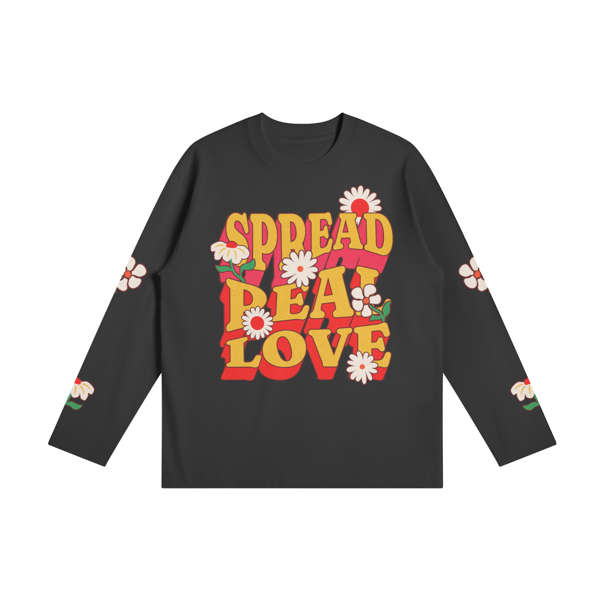 SPREAD REAL LOVE LONG SLEEVE TEE