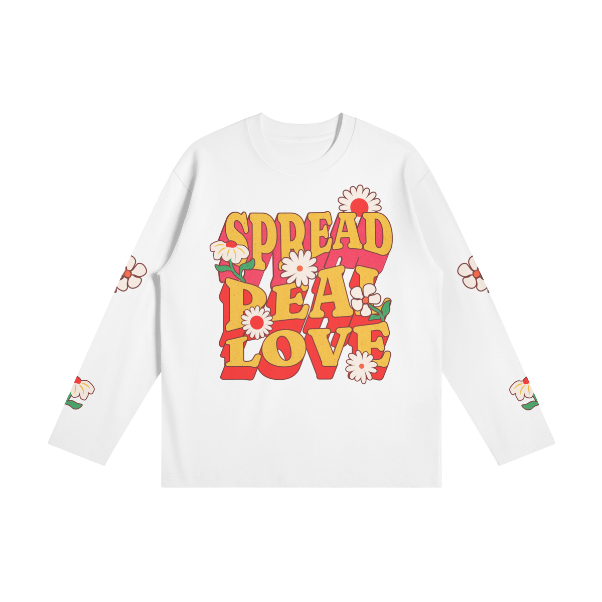 SPREAD REAL LOVE LONG SLEEVE TEE