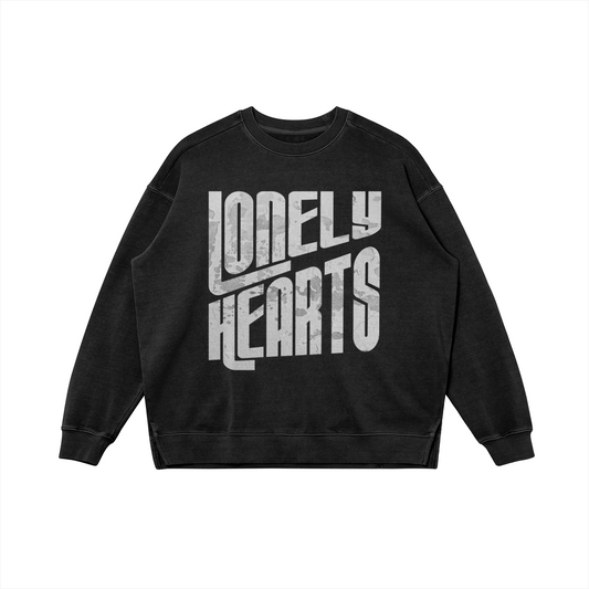 CONCRETE HEARTS OVERSIZED CREW NECK