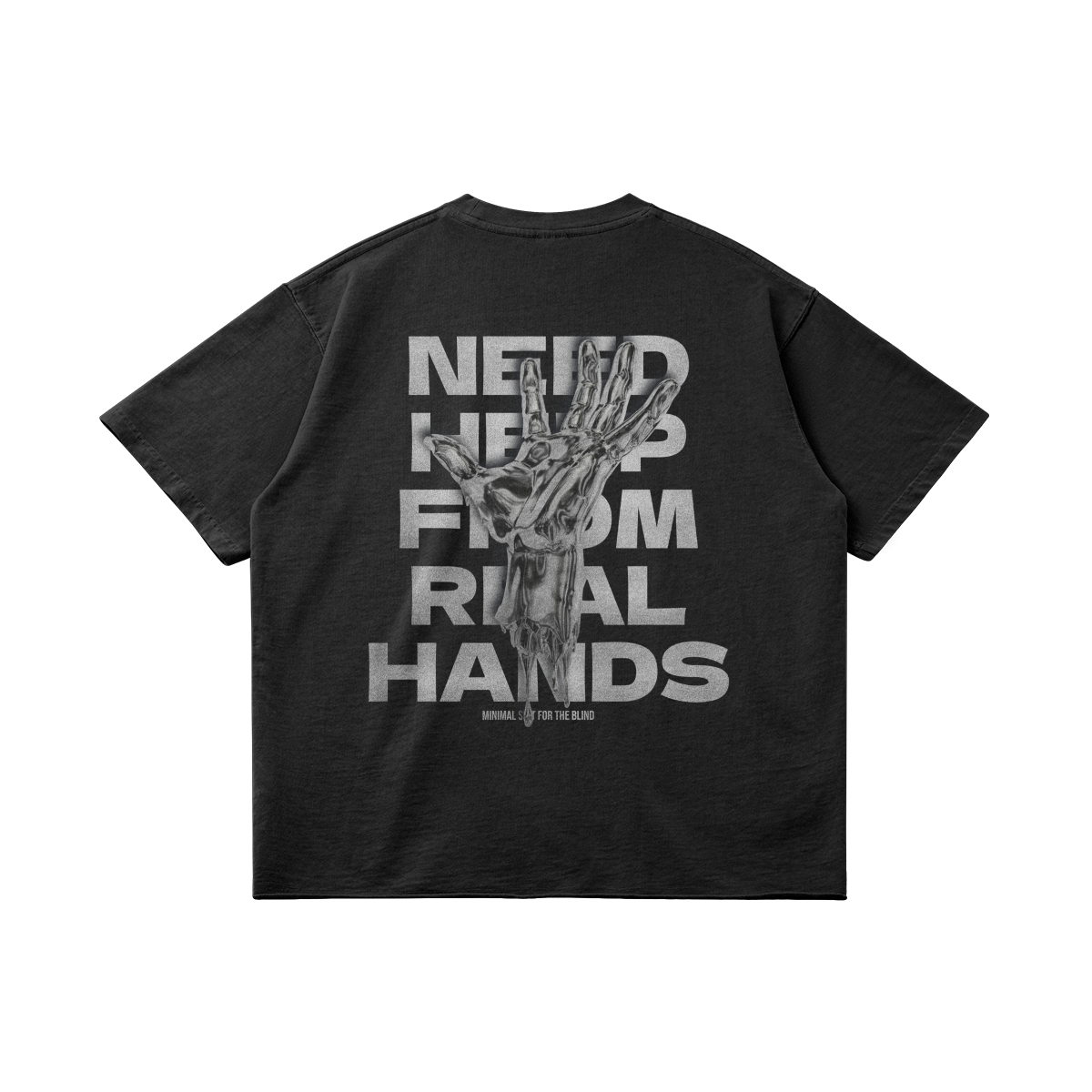 NEED HELP FROM REAL HANDS FADED BOYX TEE