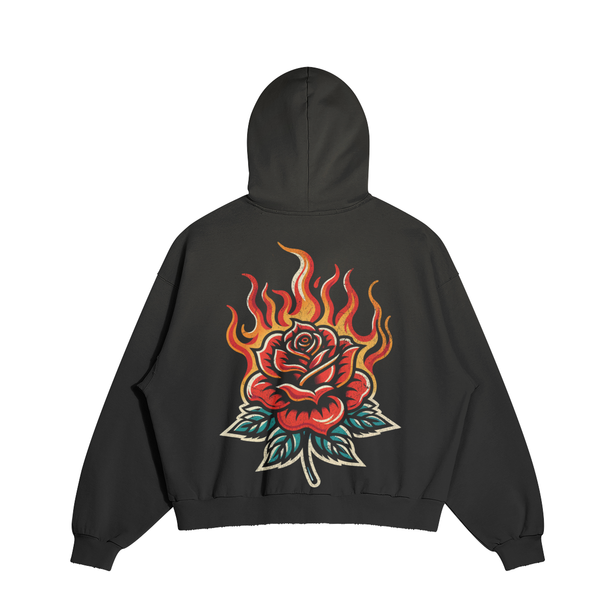 THE FLWR SHOP DISTRESSED HOODIE