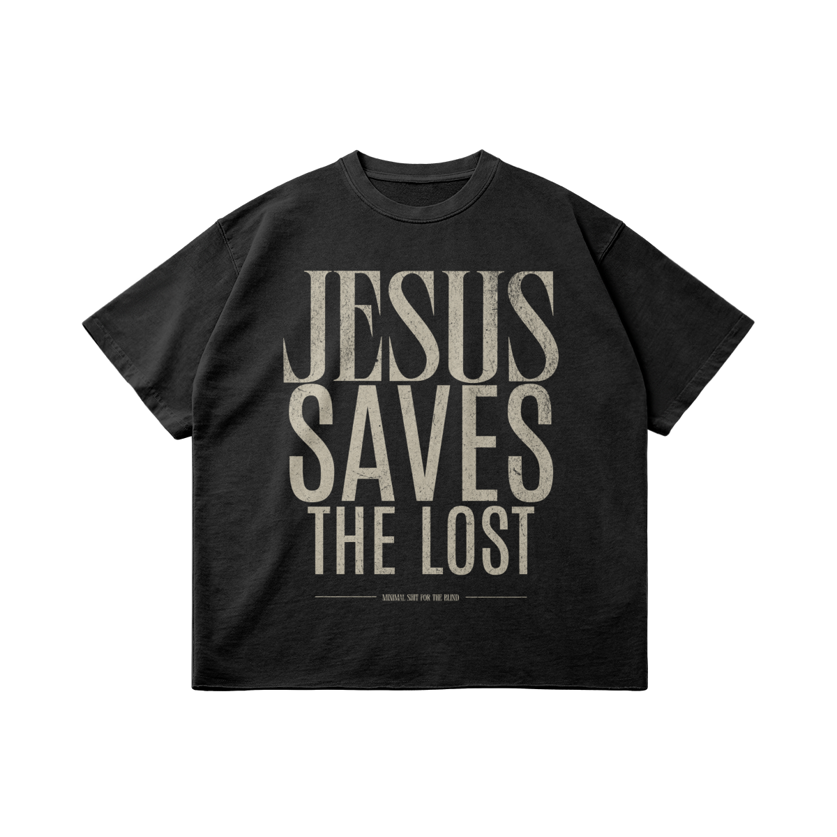 JESUS SAVES THE LOST FADED BOYX TEE