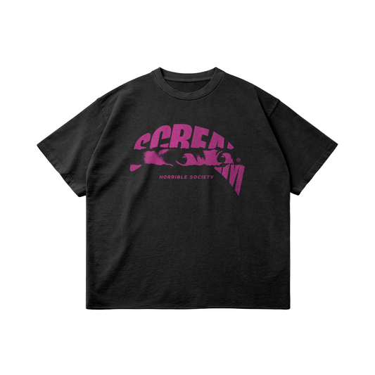 SCREAM FADED BOXY TEE