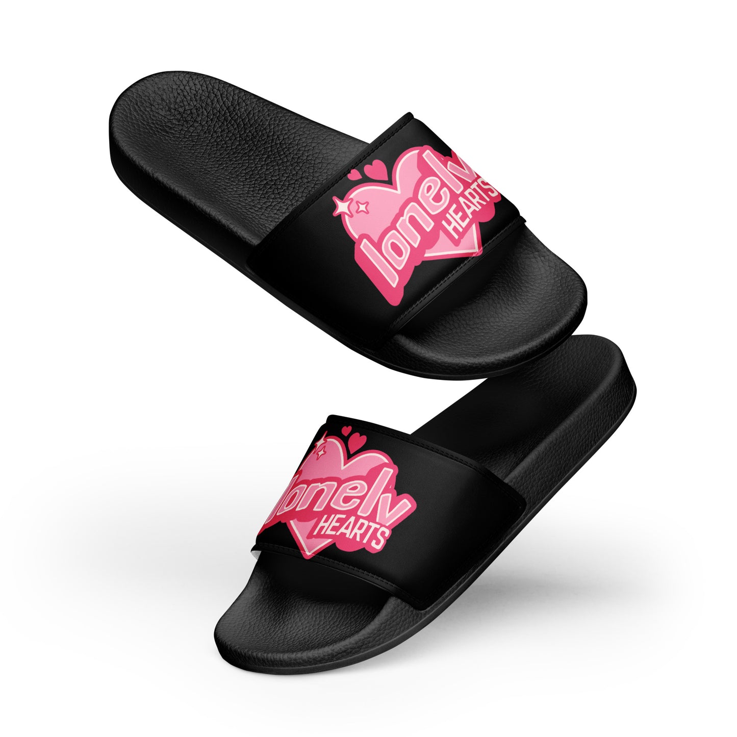 WOMEN HAPPY HEARTS SLIDES