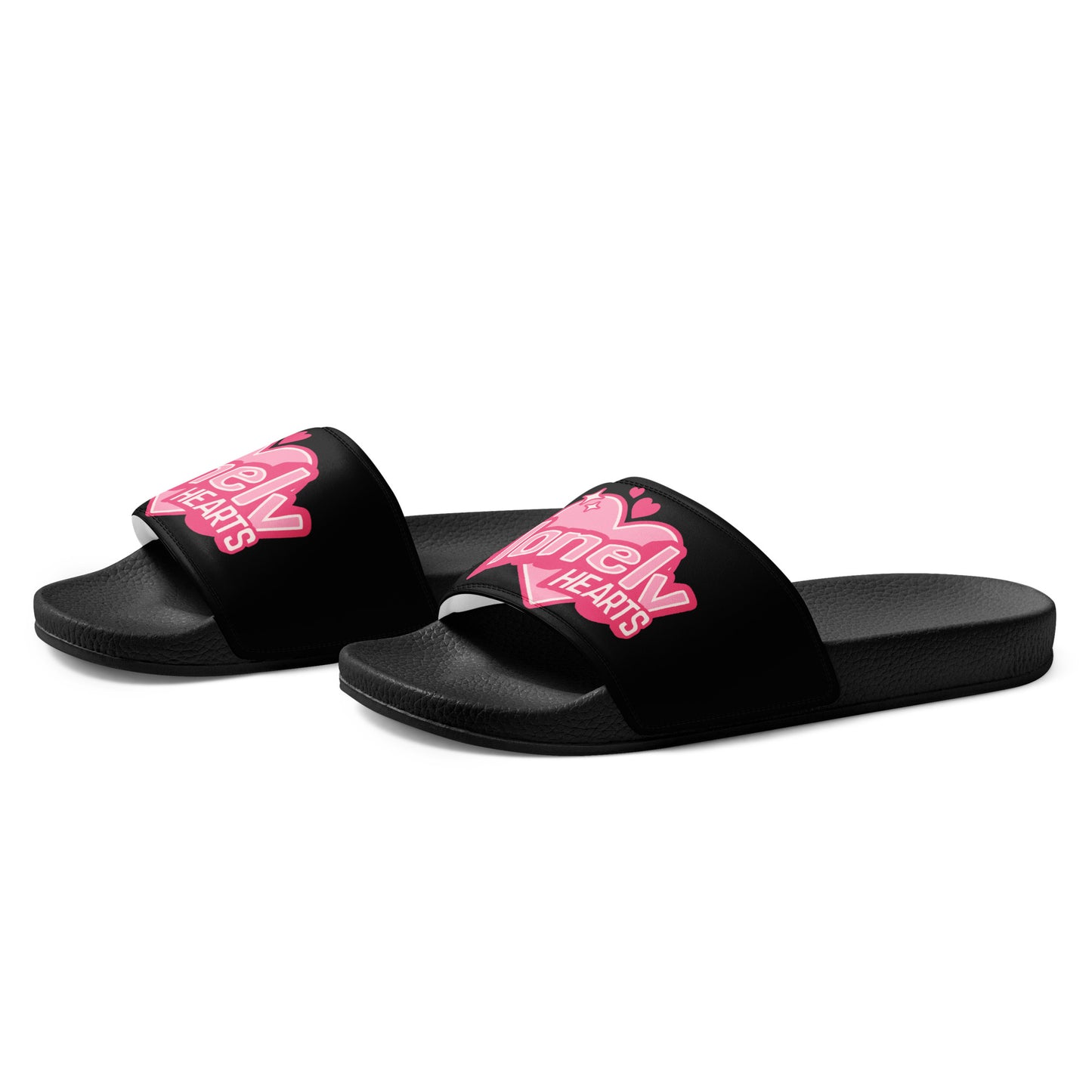 WOMEN HAPPY HEARTS SLIDES